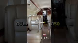 $4 million private jet- Gulfstream G150 #jettour #privatejet #titanaviationgroup