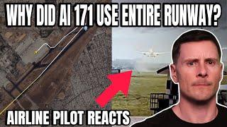Airline Pilot Gives CRITICAL UPDATE on AI 171’s LONG Takeoff Distance!