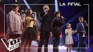 Beret, Mr. Rain y los finalistas cantan "Superhéroes" | La Final | La Voz Kids Antena 3 2024