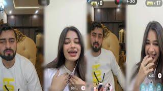 Saleena proposed Haider shah on tiktok live 