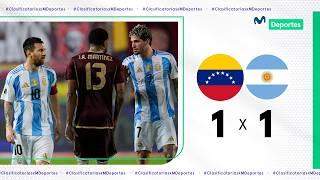 VENEZUELA vs. ARGENTINA [1-1] RESUMEN Y GOLES DEL EMPATE EN MATURÍN | CLASIFICATORIAS 2026 ️