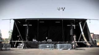 Camion escenario timelapse