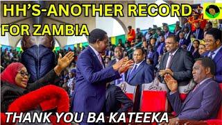 President Hichilema Breaks Another Record In Tanzania