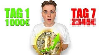 7 Tage CRYPTO gehandelt und _____€ verdient! | Rolex Trade up | DAVE