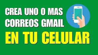 How to CREATE ANOTHER GMAIL EMAIL or ANOTHER GMAIL ACCOUNT 2021 from the cell phone /Completely EASY