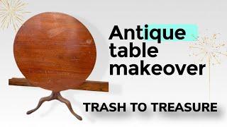 Antique Furniture Makeover | Flipping Furniture for Profit