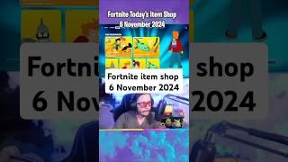 Fortnite item Shop Update Today 6th November 2024 (5th of November 2024 for USA)  #fortnite