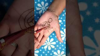 Easy mehndi #shorts #minartifyhub #mehndi