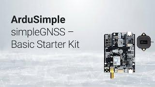 simpleGNSS – Basic Starter Kit (NEO-F10N): sub-meter accuracy without need of base or corrections