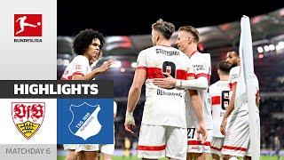 Last Second Drama Secures The Draw! | VfB Stuttgart - TSG Hoffenheim 1:1 | Highlights | MD 6