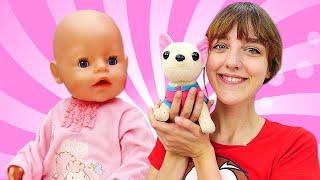 Histoires pour filles sur Baby Born Emilie. Meilleurs épisodes du show Comme maman