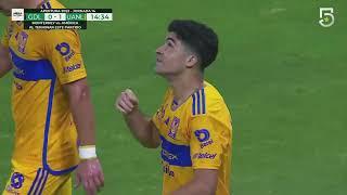 Gol de Nicolás Ibáñez | Chivas 0-1 Tigres | Liga BBVA MX | Apertura 2023 -  Jornada 14