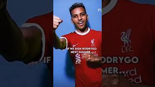 Who should be Salah’s replacement? Rodrygo  #LFC #shorts #lfctv #lfcc #rodrygo #football #fyp