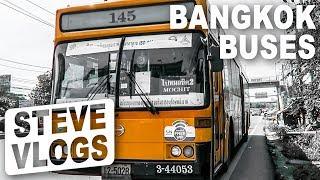 BANGKOK BUSES - Taking a Bus in Bangkok