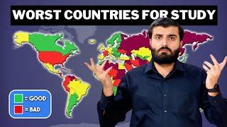 Avoid These Countries at All Costs!! | Worst Countries for Study Visa in 2025