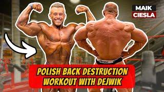 Polish Back Destruction - Workout with Dejwik