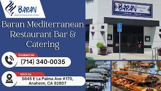 Best Full Service Wedding Caterer in Anaheim - Mediterranean Restaurant and Venue