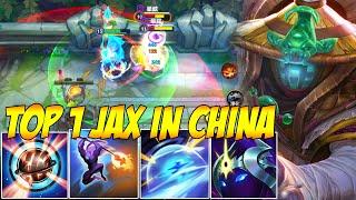 TOP 1 JAX IN CHINA WILD RIFT - THIS BUILD IS EVIL