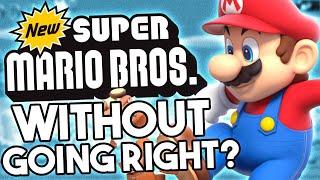 Is it Possible to Beat New Super Mario Bros Without Pressing Right?