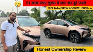 2024 TATA CURVV | Accomplished Plus A Diesel | Honest Ownership Review | Pros and Cons :-