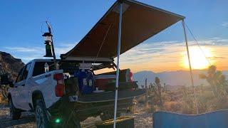 DESERT TRUCK CAMPING - Shakedown run - Biscuits and gravy!