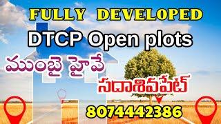 open plots for Sale!Mumbai highway|Sadasivpet|Peddapur|Sangareddy|Happy Blooms|Call now 8074442386