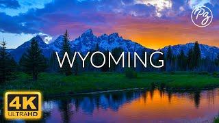 Escape to the Majestic Landscapes of Wyoming: 4K Nature Meditation with Calming Ambient Music