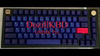 GMMK Pro - GMK Laser (Gaijin & Blocknet) Sound Test