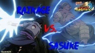  The Five Kage Showdown | Raikage VS EMS Sasuke 【HD 720P】