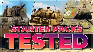 The BEST Starter Pack? - I Tested EVERY Starter Pack in War Thunder!