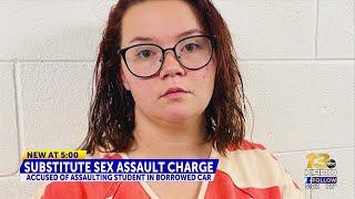 Crowley County substitute teacher accused of sexually assaulting a student in a borrowed car