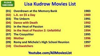 Lisa Kudrow Movies List