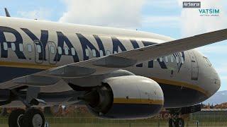 P3Dv5 / VATSIM | Air-Source.us | LGAV  EIDW | PMDG B738/SW | RYR4519