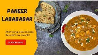 Paneer Lababdar Recipe | Restaurant Style at Home|Best paneer recipes| quick recipes|Easy recipes|
