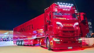 4k UHD - Entrata Team Iannotta 12x Scania (S770 V8)