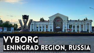 Swedish-Finnish-Russian Town. VYBORG in Leningrad Region, Russia