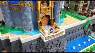 DISNEY CASTLE IN A LEGO CITY