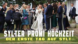 Die Sylter Promi Hochzeit. Zusammenfassung des ersten Tages.