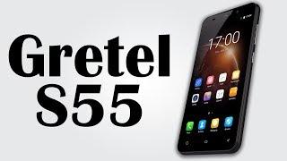 Gretel S55 - 5.5" HD /  Android 7.0 / 1GB RAM + 16GB ROM / 2600mAh / Dual Cam