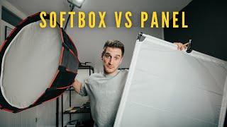 Softbox vs Panel Diffusion comparison examples | Which one for you?