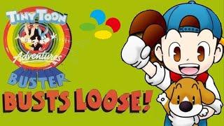 Tiny Toon Adventures Buster Busts Loose - SNES - Gameplay de (Mauh Gamer)