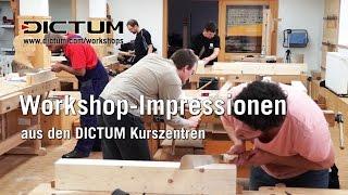 Impressions from DICTUMs workshops - Woodworking, Woodturning, Forging and  many more.