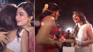 Rashmika Mandanna & Sreeleela Visuals @ Pushpa 2 Pre Release Event | Chennai | Manastars