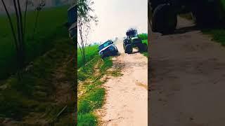 TRACTOR VS CAR VIDEO //  #shorts #tractor #journey #car
