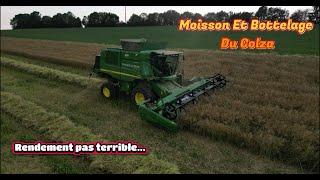 Moisson Et Bottelage Du Colza 2024 !!