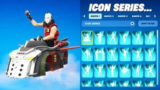 ALL NEW FORTNITE ICON SERIES DANCES & EMOTES