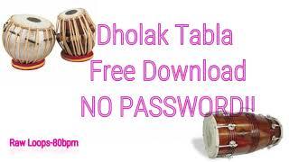 Tabla Dholak Loops 4/4 80BPM for DAW | Free Download | Simon Jayakumar