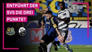 1. FC Saarbrücken – SV Sandhausen, Highlights mit Live-Kommentar | 3. Liga | MAGENTA SPORT