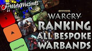 Ranking ALL One-Box Bespoke Warbands for Warcry