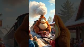 Inside the Fluffy Gorilla Train – Would You Ride It? 
